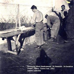 9 EME HUSSARDS DE ALBERT GENDRONNEAU 3 EME ESCADRON 1956 1957 (42)